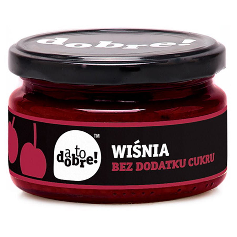 Kirsche ohne Zuckerzusatz mit der Konsistenz von 215g Marmelade - DAS IST GUT!