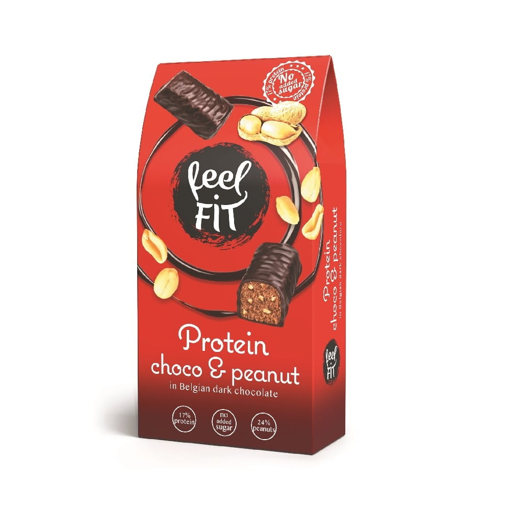 Proteinschokolade mit Nüssen 83 g FEELFIT