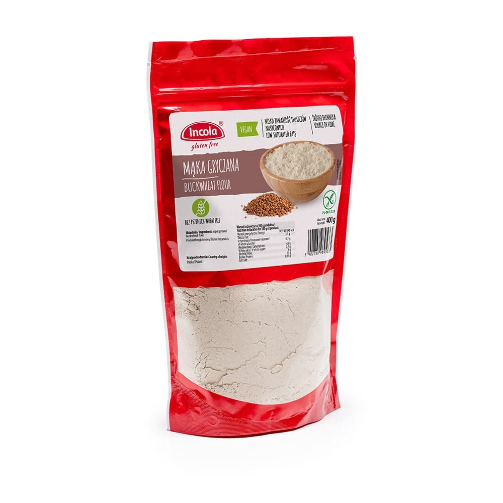 Glutenfreies Buchweizenmehl 400 g GFS POLAND