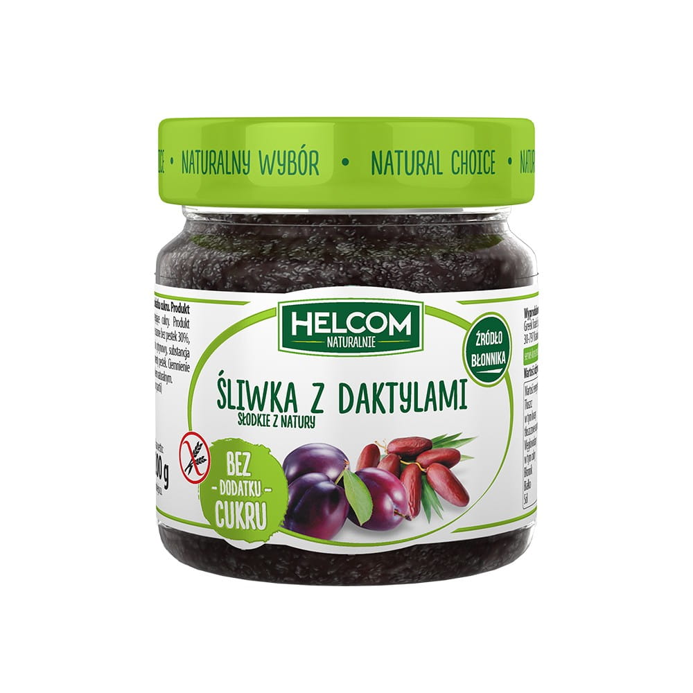 Pflaumenfruchtpaste mit Datteln 200 g
