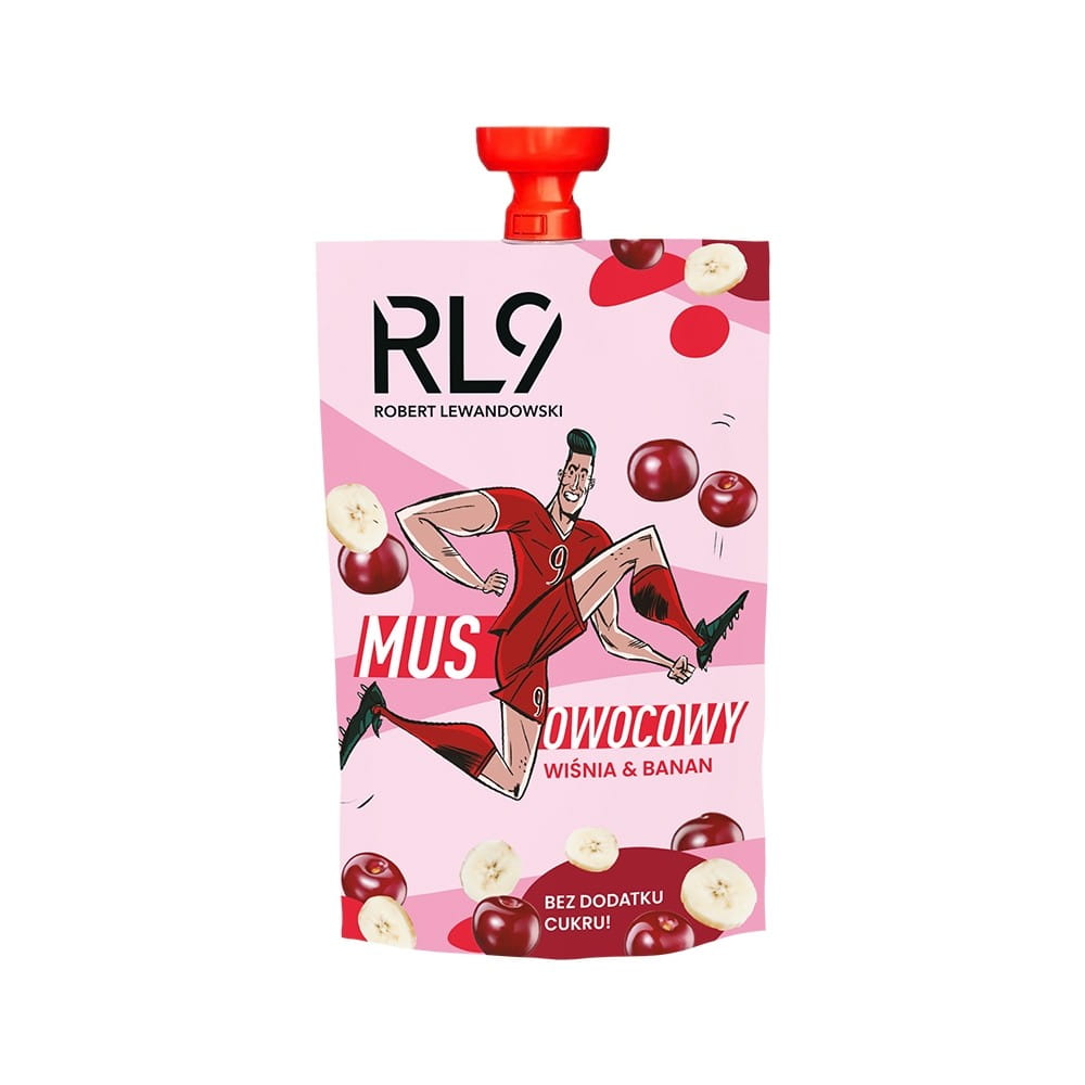 Kirsch-Bananen-Fruchtmousse 100 g - FOODS BY ANN
