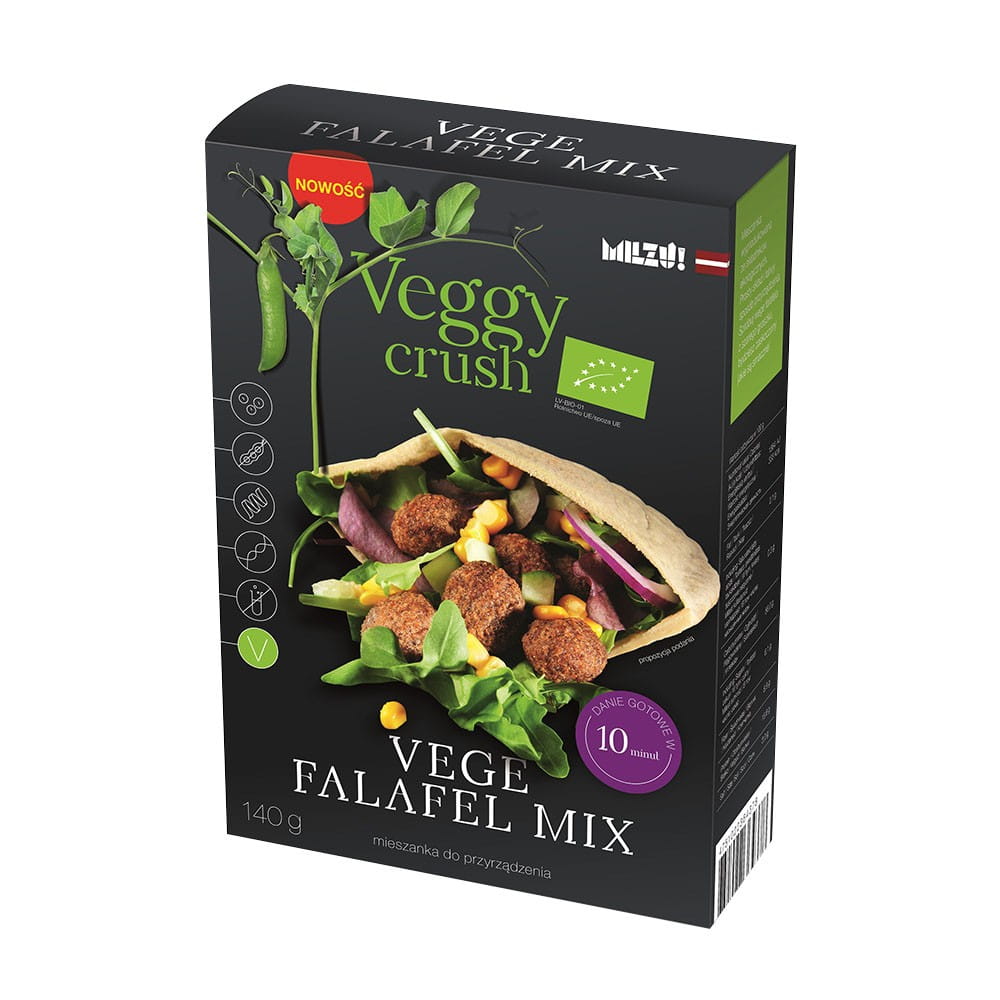 Mix zu Gemüse-Falafel BIO 140 g MILZU – Biolaboratorium Mix zu Gemüse-Falafel BIO 140 g MILZU – Biolaboratorium