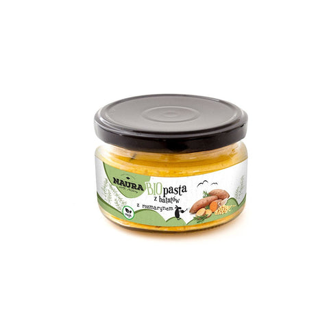 Süßkartoffelpaste mit Rosmarin BIO 190 g NAURA