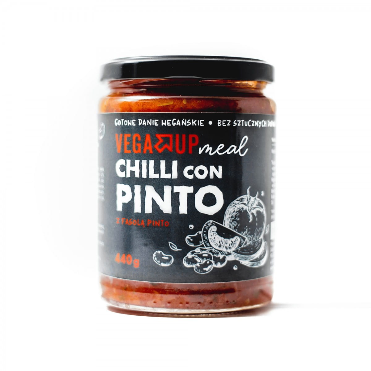 Kichererbsen und Bohnen in Tomatensauce 440 g - VEGA UP