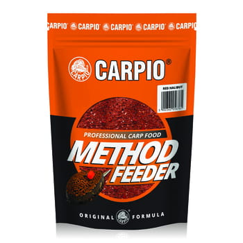 Grundfutter Marlin Carpio Method Feeder Heilbutt Schwarz 700g