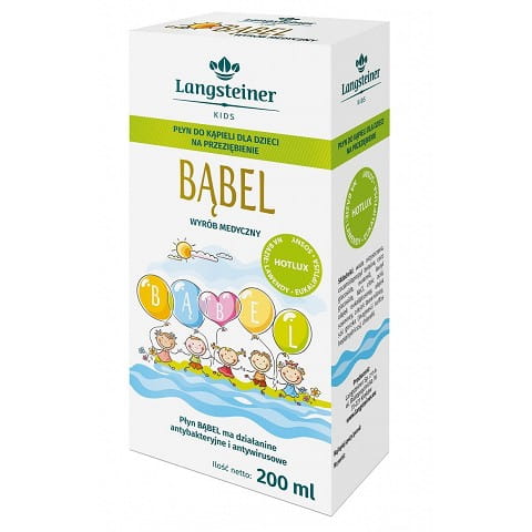 Schaum - Badelotion für Kinder gegen Erkältungen 200ml LANGSTEINER