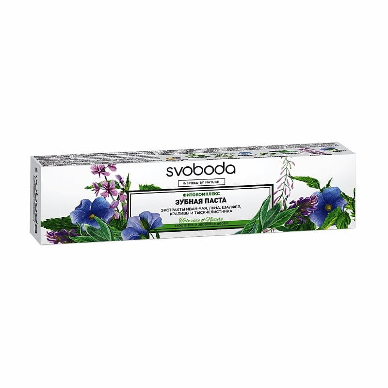 Zahnpasta Phytokomplex ohne Fluorid 124g SVOBODA