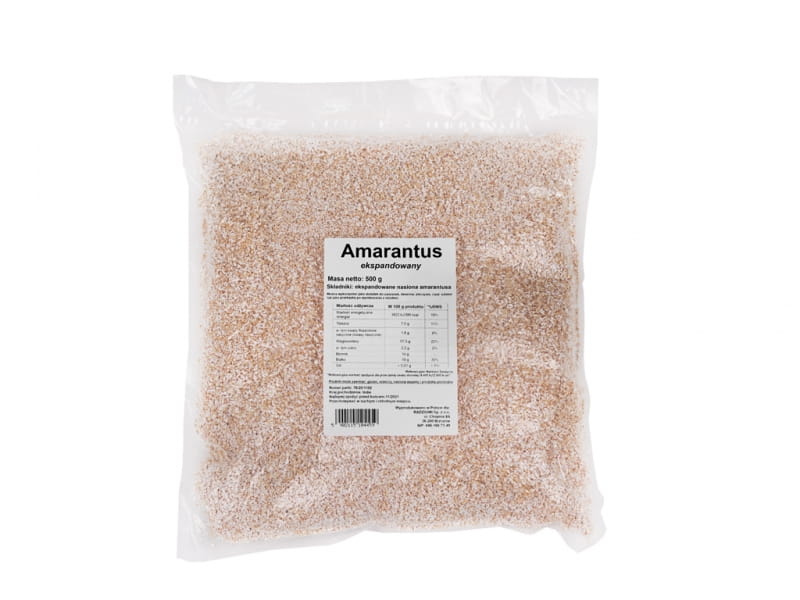Expandierter Amaranth 500g VIVIO - Biolaboratorium