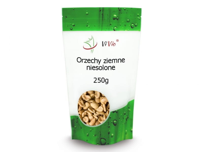Erdnüsse ohne Salz 250g - VIVIO - Biolaboratorium
