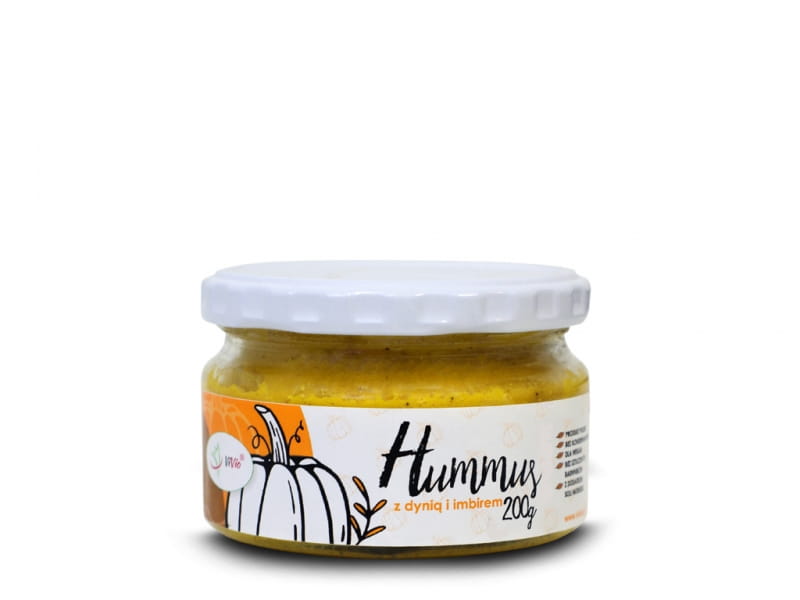 Humus mit Kürbis und Ingwer 200g - VIVIO - Biolaboratorium