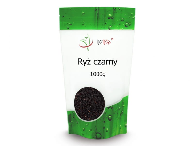 Schwarzer Reis 1000g - VIVIO - Biolaboratorium