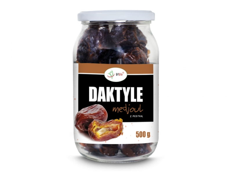 Medjool Datteln mit Stein 500g - VIVIO - Biolaboratorium