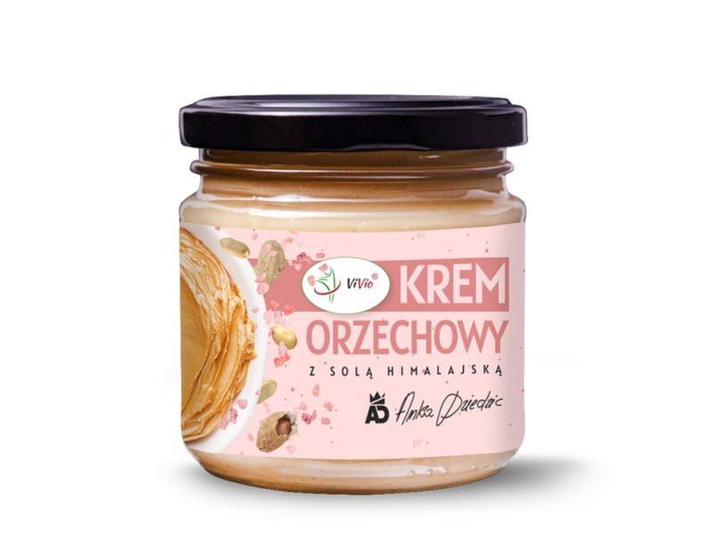 Erdnusscreme mit Himalayasalz 200g - VIVIO - Biolaboratorium