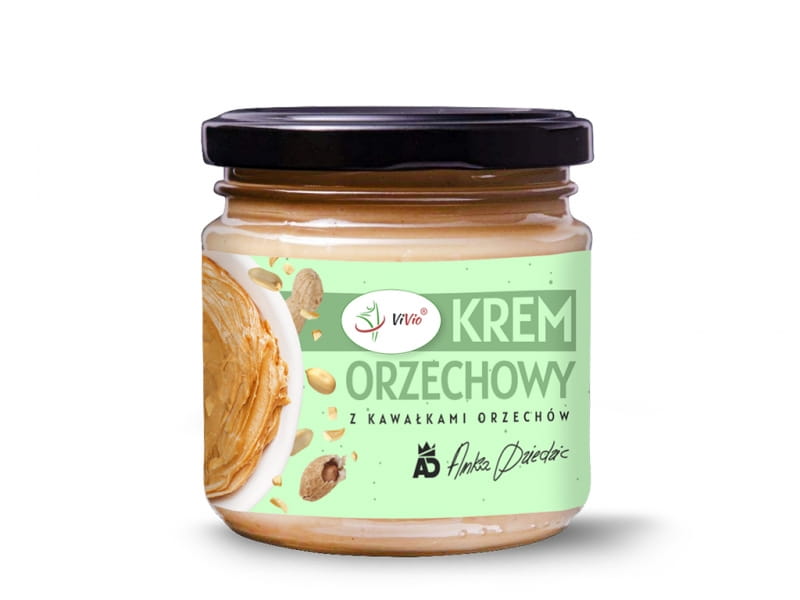 Erdnusscreme knusprig 200g - VIVIO - Biolaboratorium