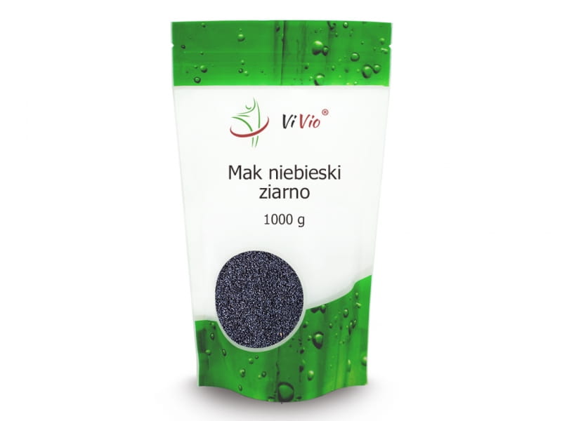 Mohn - blau 1000g - VIVIO - Biolaboratorium
