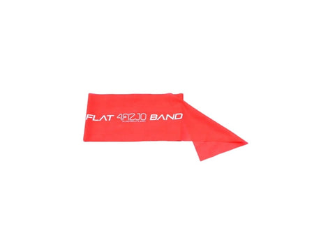 Bande de rééducation bande plate 2 met - rouge - 4FIZJO