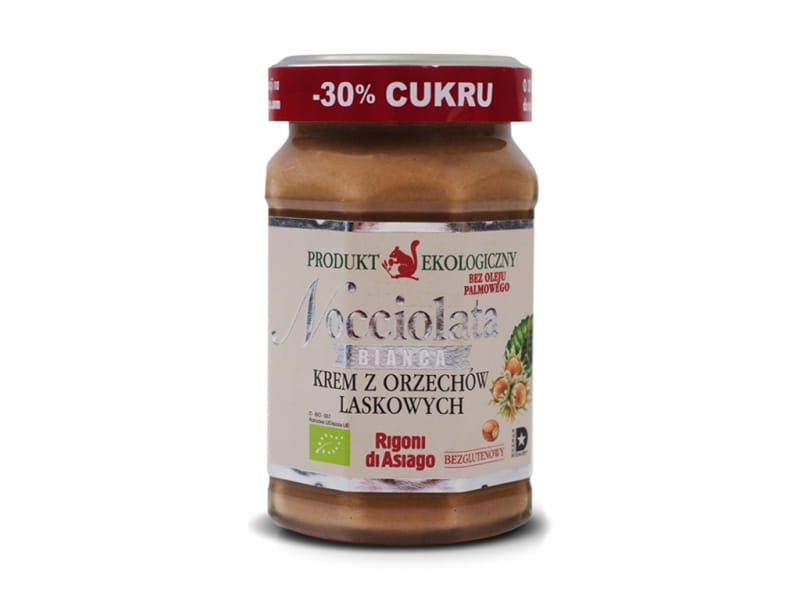 BIO Haselnusscreme bianco 270g NOCCIOLATA - Biolaboratorium