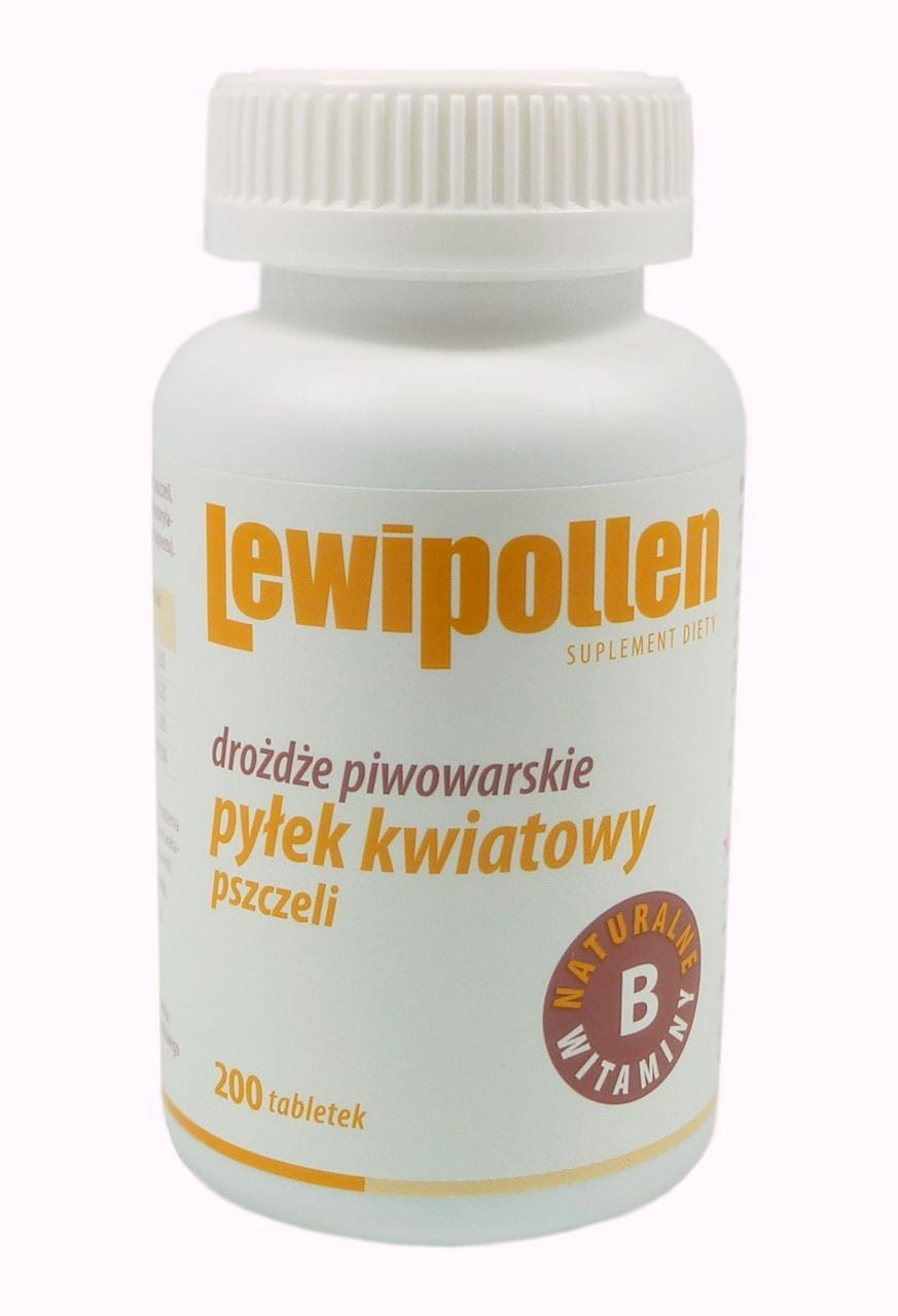 Lewipollen - Bierhefe + Pollen 200 tab. JAHRHUNDERT - Biolaboratorium