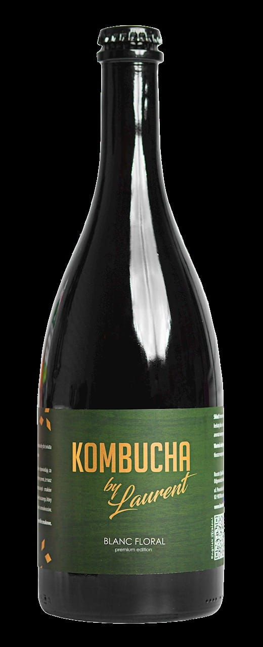 Kombucha blanc floral BIO 750 ml - KOMBUCHA BY LAURENT - Biolaboratorium