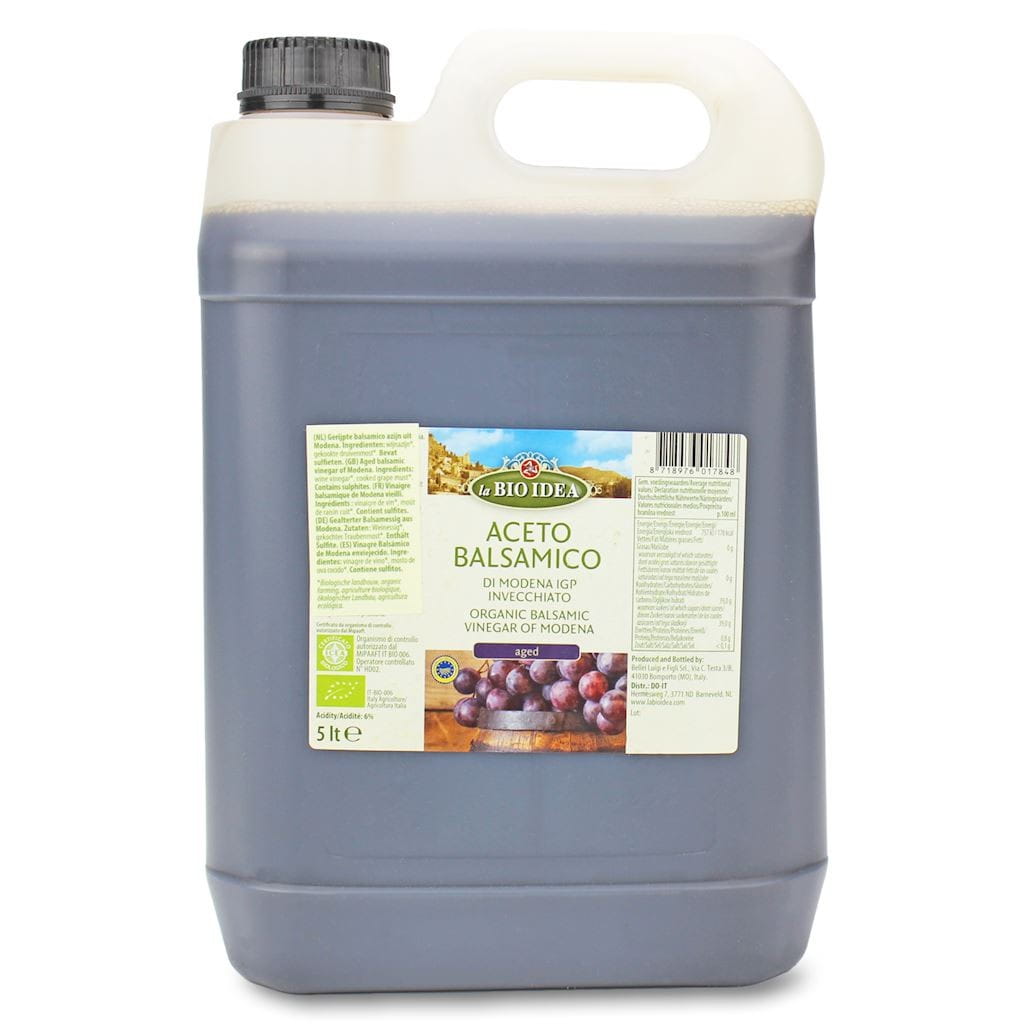 Modena Balsamessig gefiltert BIO 5000 ml - HORECA (LA BIO IDEA) - Biolaboratorium
