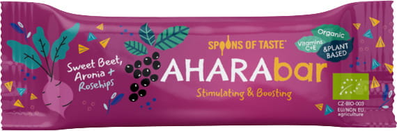 Riegel BIO Rote Beete Apfelbeere Wildrose 30g AHARABAR - Biolaboratorium