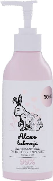 Aloe- und Lakritzgel für die Intimpflege 300ml YOPE - Biolaboratorium