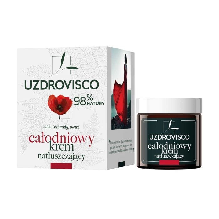 Feuchtigkeitsspendende Gesichtscreme für Tag und Nacht Ceramide 50 ml - UZDROVISCO - Biolaboratorium