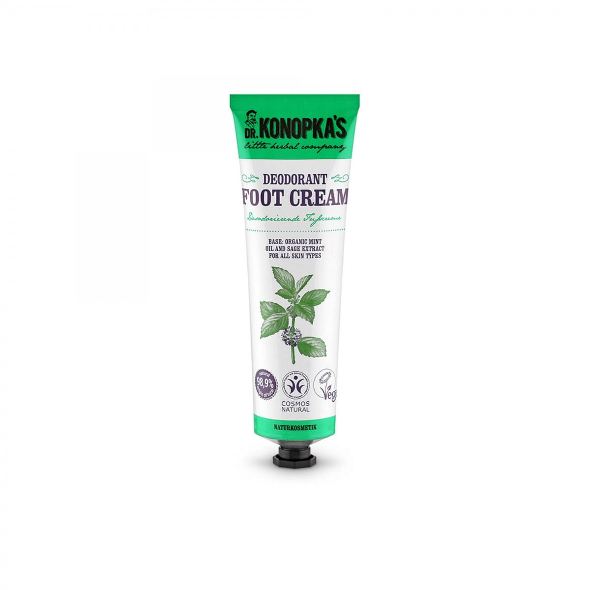 Fußdeo erfrischende Creme 75 ml - Biolaboratorium
