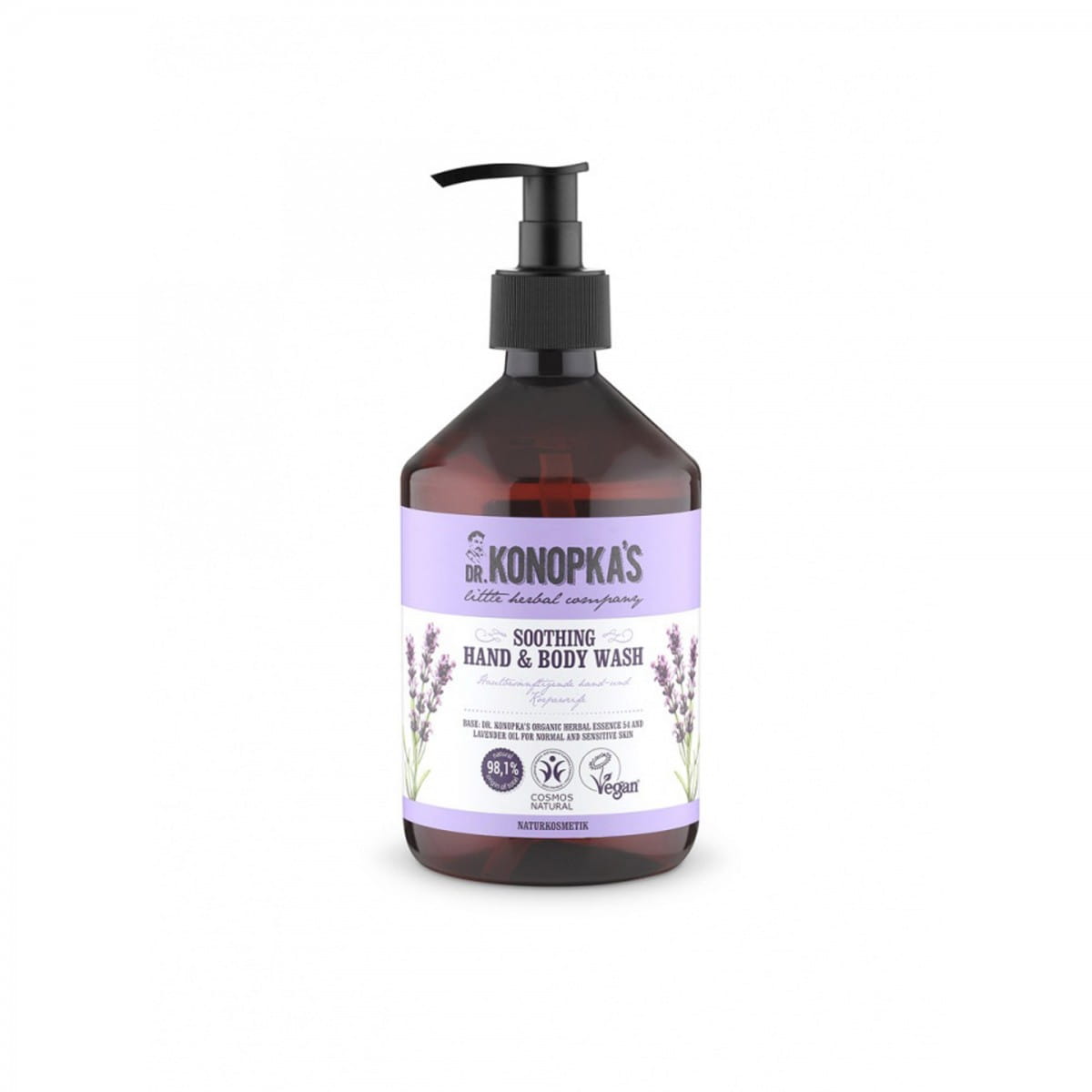 Beruhigende Hand- und Körperseife 500 ml - Biolaboratorium