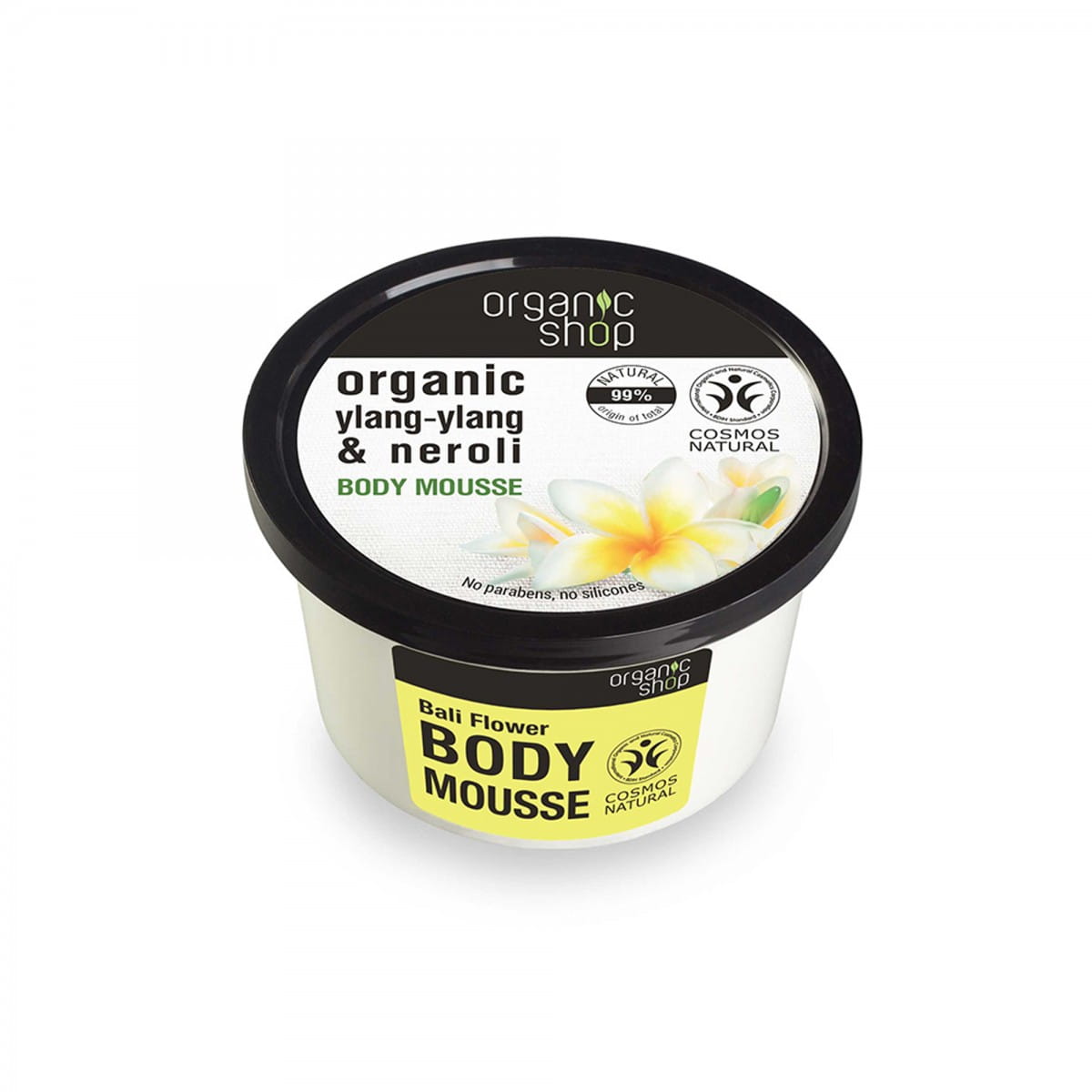 Bali-Blüten straffendes Körpermousse 250 ml - Biolaboratorium
