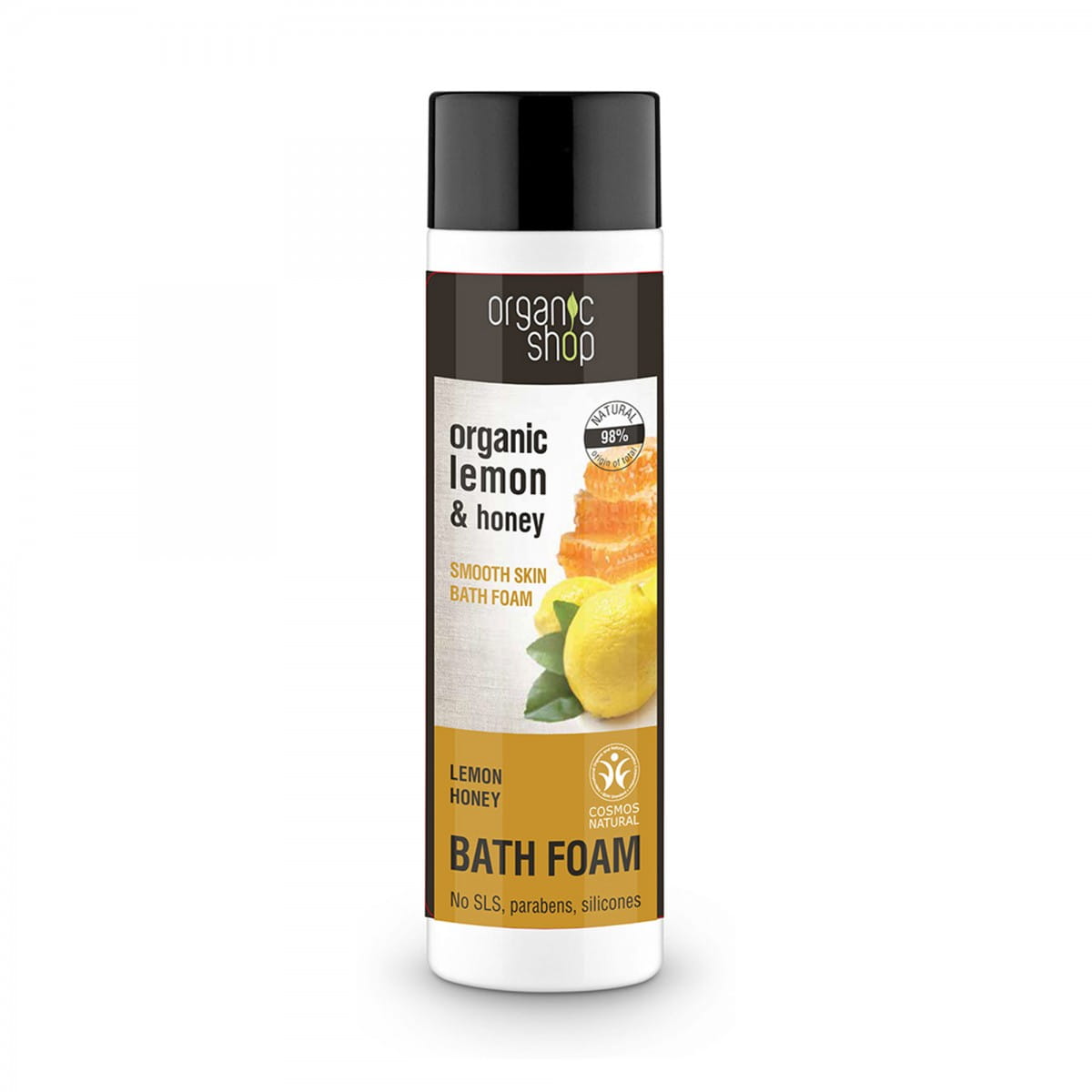 Badeschaum zur Glättung der Haut Zitrone und Honig 500 ml - Biolaboratorium