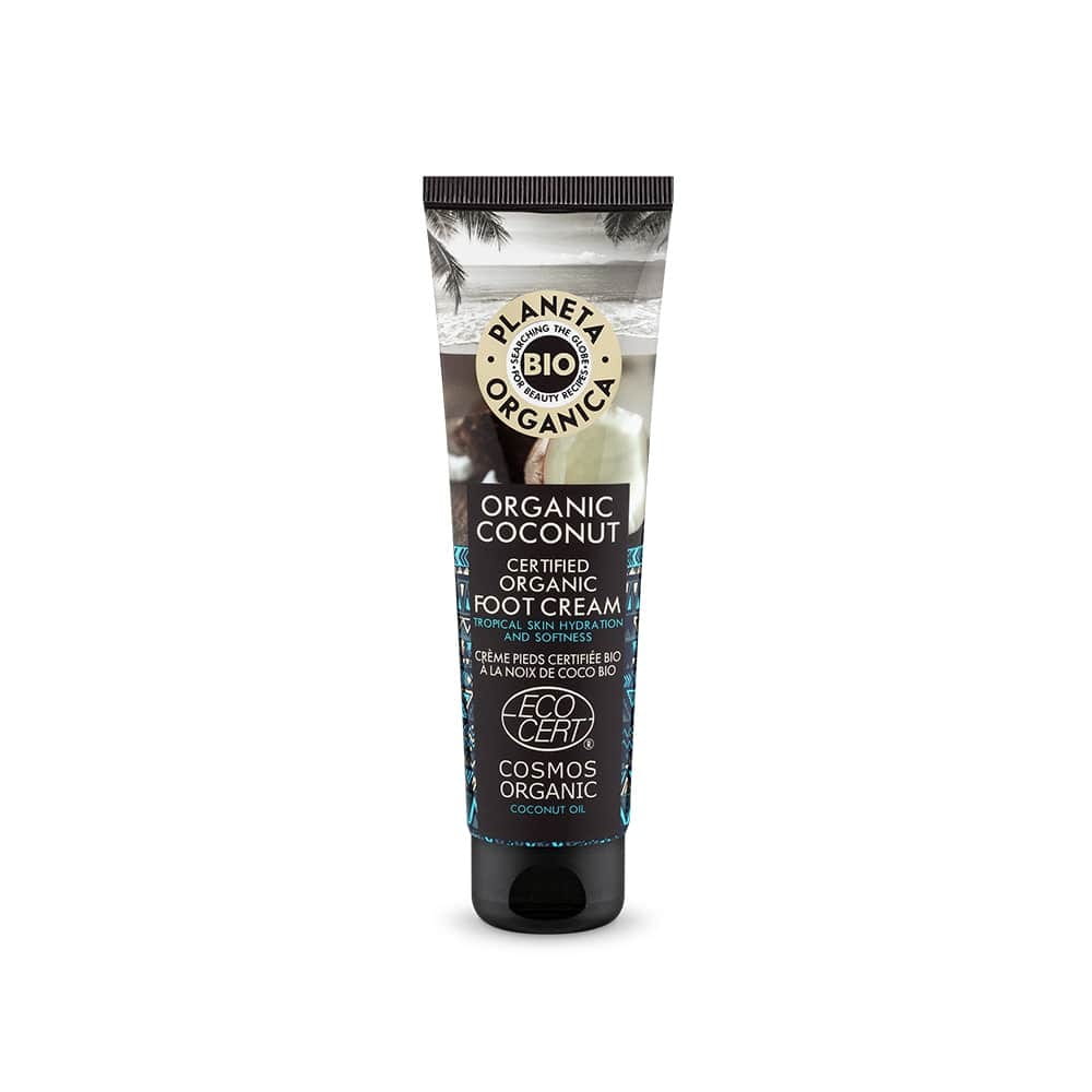 Feuchtigkeits-Fußcreme - Glättende Bio-Kokosnuss 75 ml - Biolaboratorium
