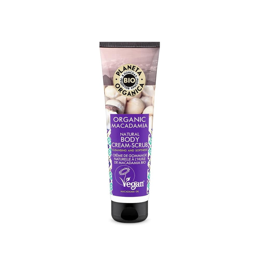 Creme - Bio-Macadamia-Körperpeeling 140 ml - Biolaboratorium
