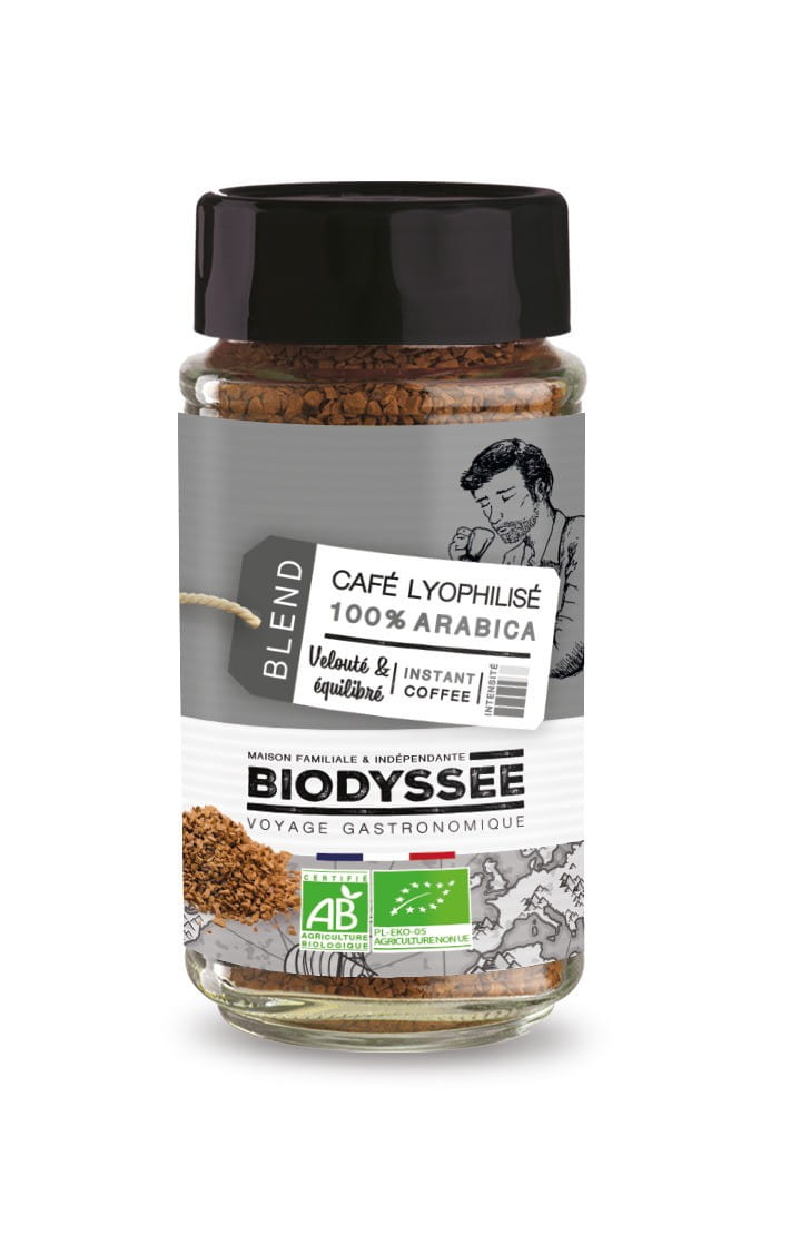 Kaffee 100% Arabica, löslich 100g ECO BIODYSSEE - Biolaboratorium