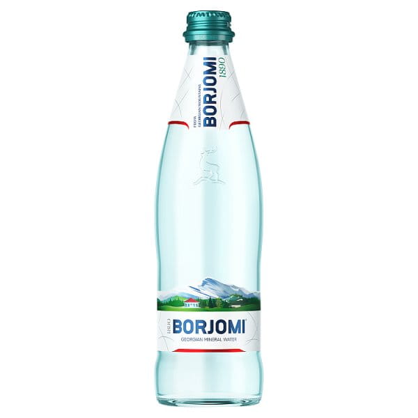 Mineral water Borjoimi glass bottle 500 ml pallet 840 bottles - 476 PLN / piece a 