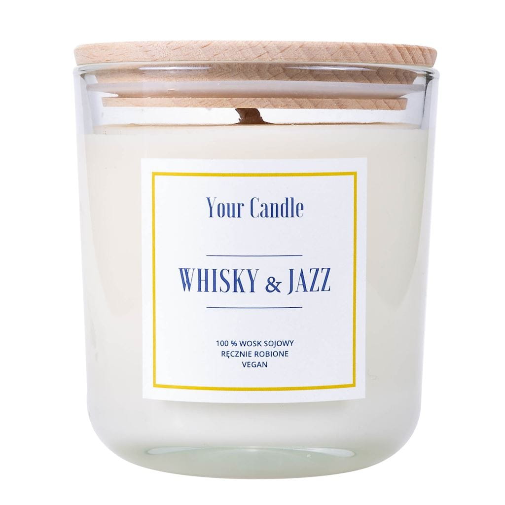 Whisky & Jazz Sojakerze 210 ml - YOUR CANDLE - Biolaboratorium