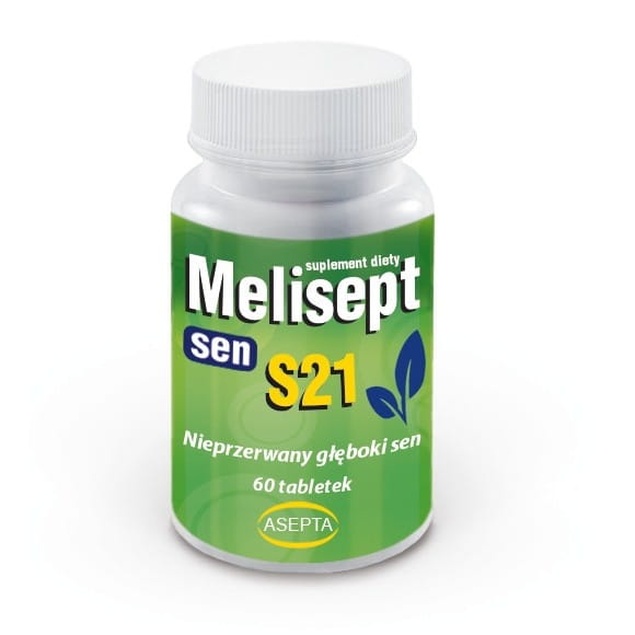 Melisept sen s21 60 ASEPTA tablets