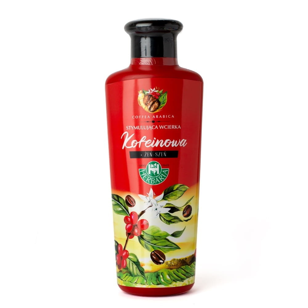 Wcierka stimulierendes Koffein Ginseng 250ml HERBARIA - Biolaboratorium