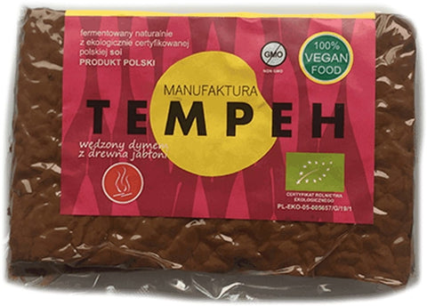 Sale ORGANIC smoked tempeh 200 g - MANUFAKTURA TEMPEH