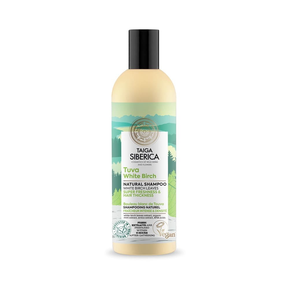 Erfrischendes Haarshampoo mit weißer Birke 270 ml - Biolaboratorium