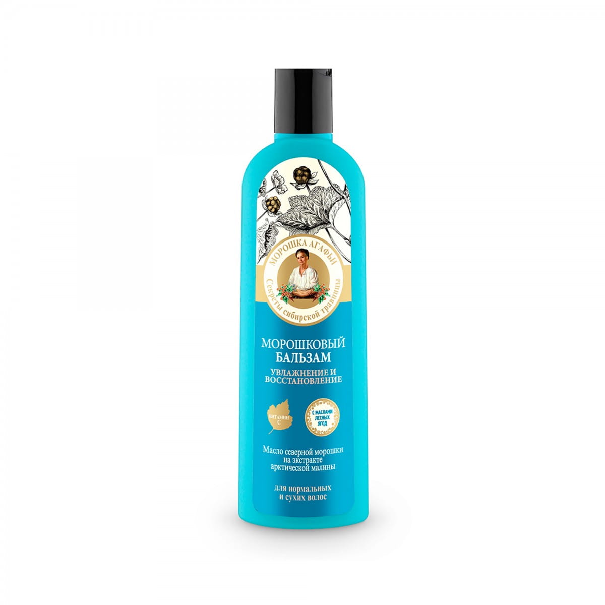 Balsam für normales und trockenes Haar, Moltebeere 280 ml - Biolaboratorium