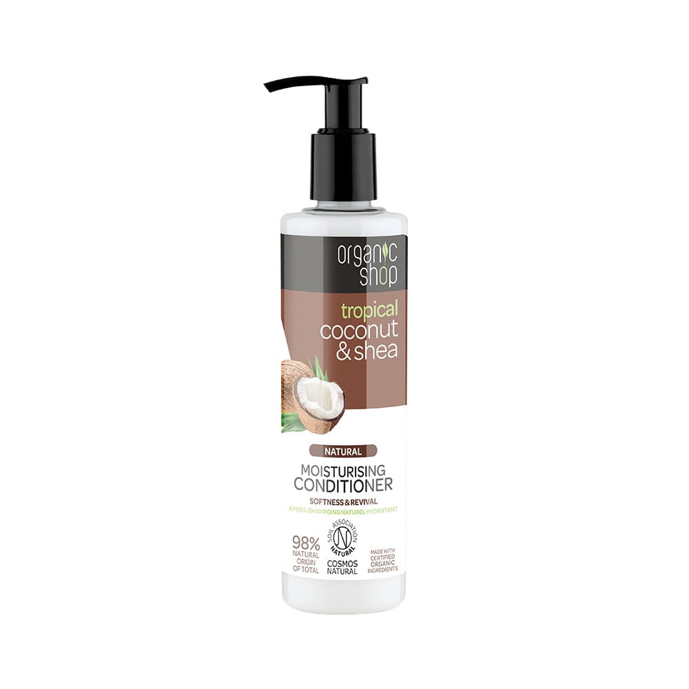 Haarspülung feuchtigkeitsspendende Kokos- und Sheabutter 280 ml - Biolaboratorium