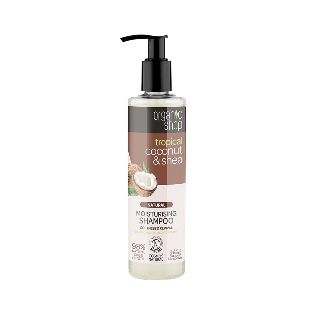 Haarshampoo feuchtigkeitsspendende Kokosnuss- und Sheabutter 280 ml - Biolaboratorium