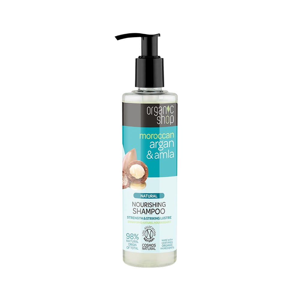Pflegendes Argan & Amla Haarshampoo 280 ml - Biolaboratorium