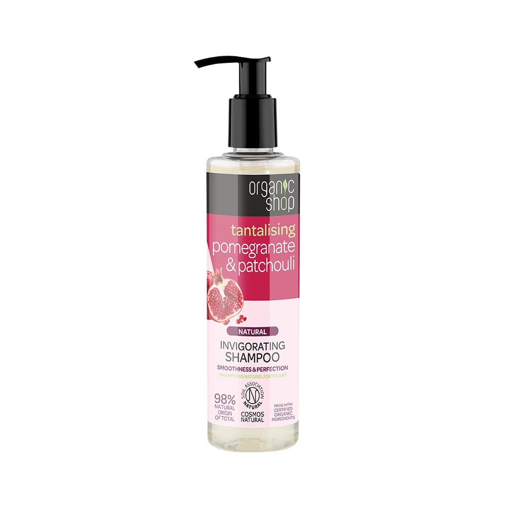 Erfrischendes Haarshampoo mit Granatapfel und Patschuli 280 ml - Biolaboratorium