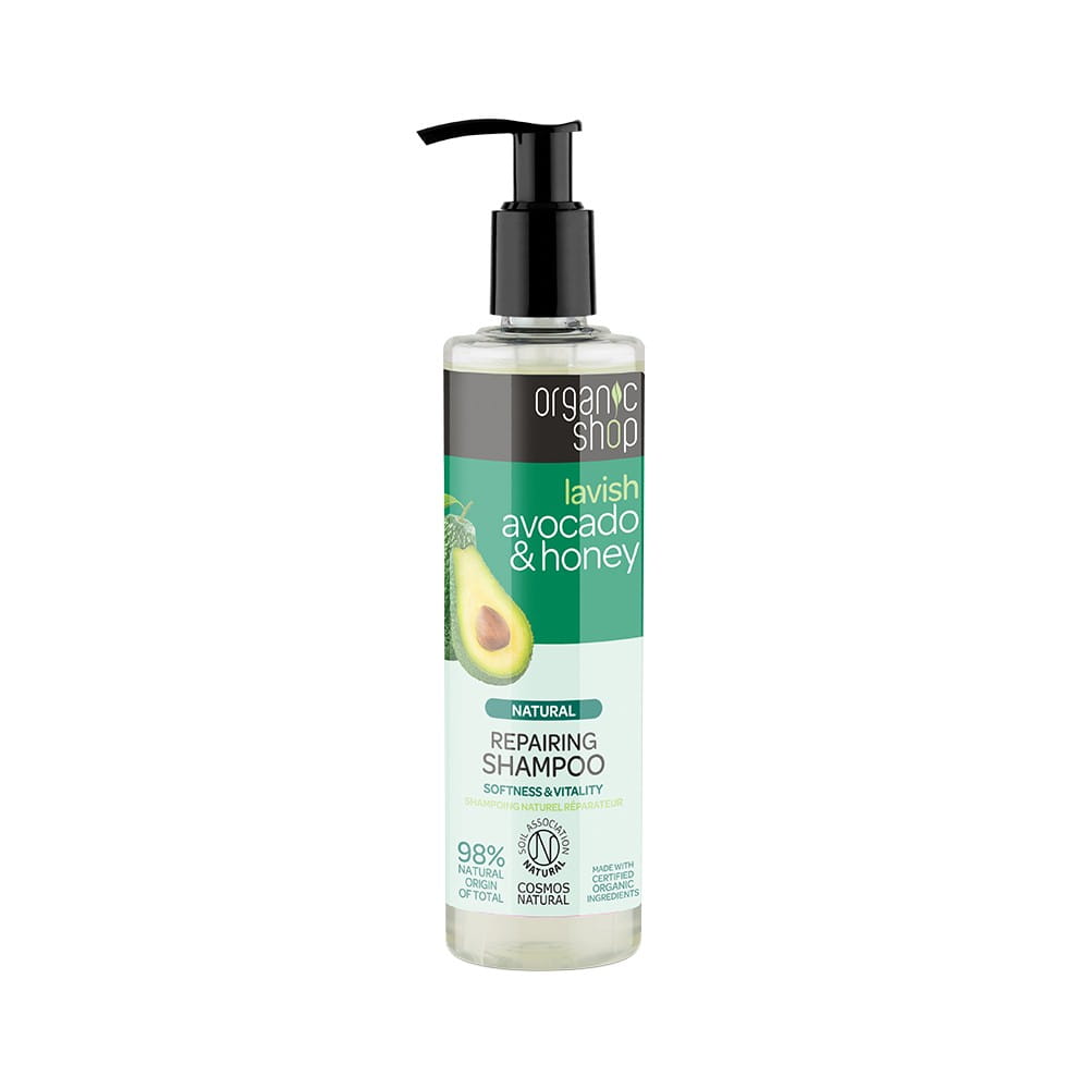 Regenerierendes Haarshampoo mit Avocado und Honig 280 ml - Biolaboratorium