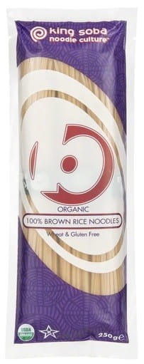 Glutenfreier Reis (Reis, Vollkornnudeln) BIO 250 g - KING SOBA - Biolaboratorium