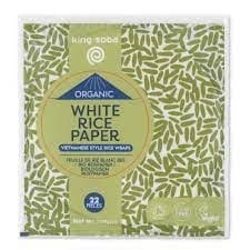 Glutenfreies Reispapier BIO 200 g (22 Stk.) - KING SOBA - Biolaboratorium