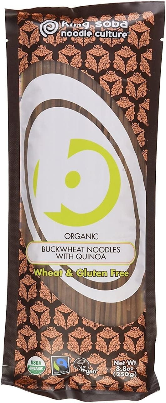 Glutenfreie Nudeln (Buchweizen- und Reisnudeln mit Quinoa) BIO 250 g - KING SOBA - Biolaboratorium