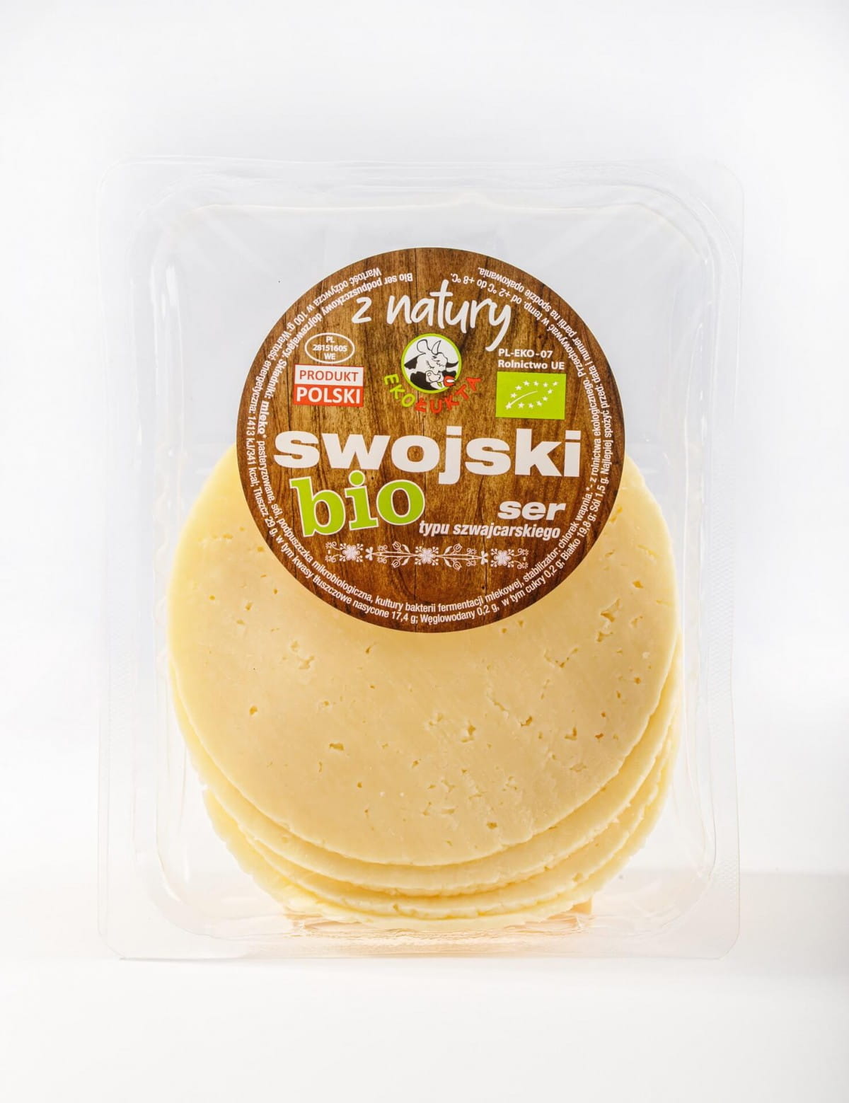 Hausgemachte Käsescheiben BIO 100 g - ECO ŁUKTA - Biolaboratorium